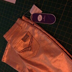 DG2 Gold Metalic Pants/denim